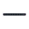 PDU Básico Para Distribución de Energía, Con 8 Tomas NEMA 5-15R Traseras y 2 Tomas 5-15R Frontales, 1UR, 15 Amp, 120 Vca