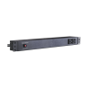 PDU Básico Para Distribución de Energía, Con 8 Tomas NEMA 5-15R Traseras y 2 Tomas 5-15R Frontales, 1UR, 15 Amp, 120 Vca