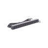 PDU Básico Para Distribución de Energía, Con 12 Tomas NEMA 5-15R Traseras, 1UR, 15 Amp, 120 Vca