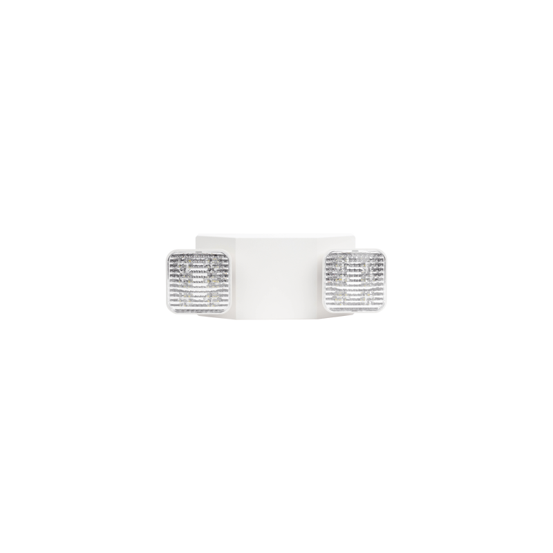 Luz LED de Emergencia Dual LED /150 lúmenes/Luz fría/Batería de Respaldo Incluida/Botón de test.