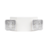 Luz LED de Emergencia Dual LED /150 lúmenes/Luz fría/Batería de Respaldo Incluida/Botón de test.