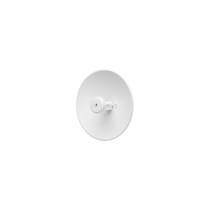 PowerBeam airMAX AC hasta 330 Mbps, frecuencia 2 GHz (2412-2472 MHz), antena tipo plato 18 dBi, Radio Wi-Fi de administración