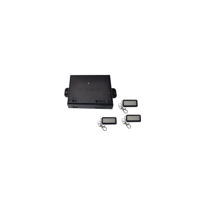 Kit de Receptor Assabloy con 3 controles 