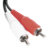 Cable RCA macho a macho de 1 metro de longitud, para aplicaciones de audio y video optimizado para HD 