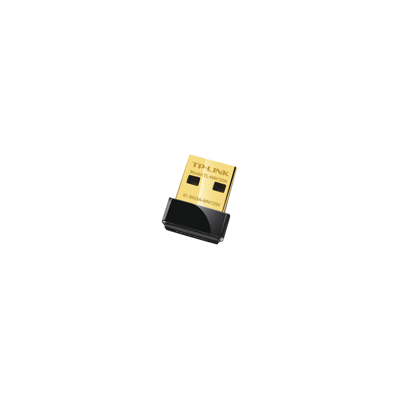 Adaptador USB  Nano inalámbrico N 150 Mbps 2.4 GHz con 1 antena interna