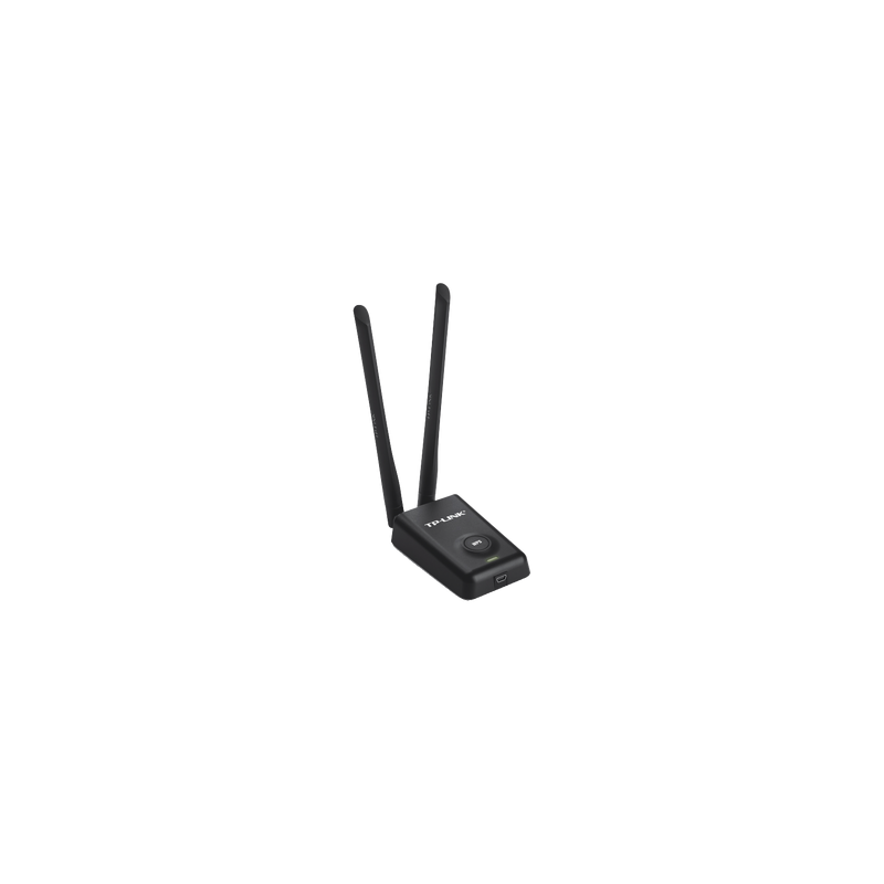 Adaptador de alta potencia USB  inalámbrico/ WiFi N 300 Mbps / Frecuencia de 2.4 GHz / 2 Antenas Externas de 5 dBi / Compatibilidad Windows y Linux