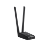 Adaptador de alta potencia USB  inalámbrico/ WiFi N 300 Mbps / Frecuencia de 2.4 GHz / 2 Antenas Externas de 5 dBi / Compatibilidad Windows y Linux