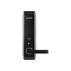 Cerradura inteligente para puertas con doble cerrojo/teclado Touch Screen, Apertura con tarjeta Mifare /Contraseña y Llave de emergencia 