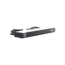 PDU Básico Para Distribución de Energía, Con 10 Tomas NEMA 5-15R Traseras, 1UR, 15 Amp, 120 Vca