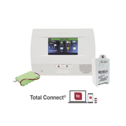 Panel de Alarma Inalambrico Autocontenido con Pantalla Touch L5210, integrable a casa inteligente usando servicio de Total Connect