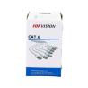 Bobina de Cable de 305 m (1000 ft) Cat 6 / 100% Cobre / Color Blanco / Uso en Interior / PVC