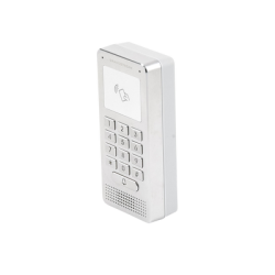 Audioportero IP (SIP), Antivandálico, apertura por código, llamada y/o tarjeta, teclado iluminado