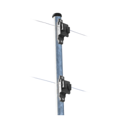 Aislador de Paso reforzado para cercos eléctricos, resistente al clima extremoso