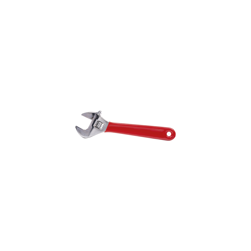 Llave Ajustable/Tipo Perico de 8" (203 mm) con Forro Plástico para Mejor Agarre.
