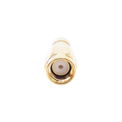 Conector SMA Macho Inverso de Anillo Plegable para Cables RG-8/X, LMR-240, 9258, Oro/ Oro/ Teflón.â€‹