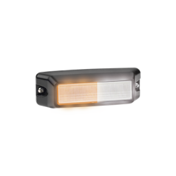 Luz Auxiliar de 12 Leds, en color Claro-Ámbar, con mica transparente