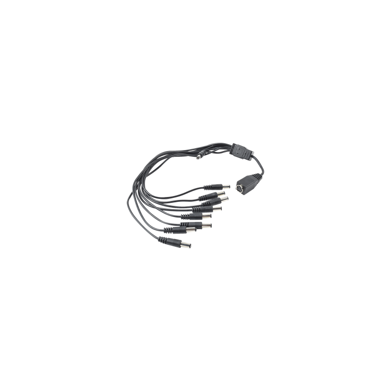 Cable con 9 Vías para Alimentar 8 Cámaras TURBOHD y DVR TURBOHD epcom / HIKVISION