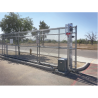 Operador para puertas corredizas de hasta 450 kg y 9 Metros de Longitud / Incluye 6 Metros de Cadena / Equipo de Uso  Continuo