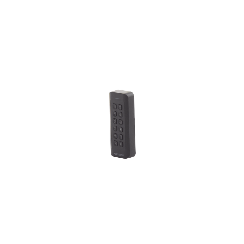 Lector de Tarjetas PROX EM y Contraseñas / Exterior IP65 / Wiegand / Compatible con Cualquier Panel / PERFIL DELGADO y ESTETICO / Indicador LED