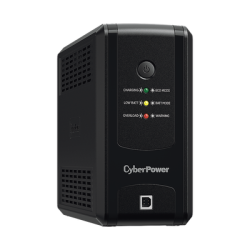 UPS de 750 VA/375 W, Topología Línea Interactiva, Entrada 120 Vca NEMA 5-15P, y 8 Salidas NEMA 5-15R, Puerto USB, Con Regulador de Voltaje (AVR)