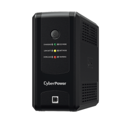UPS de 750 VA/375 W, Topología Línea Interactiva, Entrada 120 Vca NEMA 5-15P, y 8 Salidas NEMA 5-15R, Puerto USB, Con Regulador de Voltaje (AVR)
