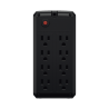 UPS de 750 VA/375 W, Topología Línea Interactiva, Entrada 120 Vca NEMA 5-15P, y 8 Salidas NEMA 5-15R, Puerto USB, Con Regulador de Voltaje (AVR)