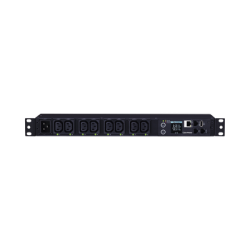 PDU Switchable y Monitoreable por Toma, para Distribución de Energía, Entrada 200-240 Vca NEMA L6-20P, Con 8 Salidas C13, Horizontal 19in, 2UR