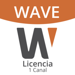 Licencia de 1 Canal de Wisenet Wave Profesional 