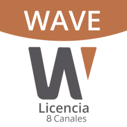 Licencia de 8 Canal de Wisenet Wave Profesional 