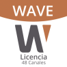Licencia de 48 Canales de Grabación Wisenet Wave Profesional 