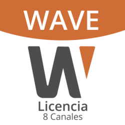 Licencia Wisenet Wave Para 8 Canales  de Grabador Hanwha 