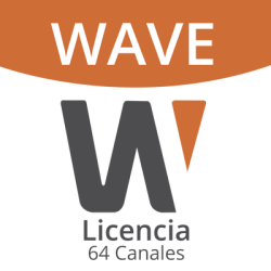 Licencia Wisenet Wave Para 64 Canales  de Grabador Hanwha 