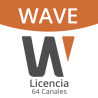 Licencia Wisenet Wave Para 64 Canales  de Grabador Hanwha 