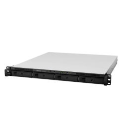 NAS RackStation RS1619xs+ | 4 Bahías | CPU Intel Xeon D-1527 Quad-Core | 8 GB DDR4 ECC (Ampliable a 64 GB) | 2 Ranuras M.2 NVMe/SATA | 4 Puertos LAN 1GbE | Soporte 10GbE Opcional | Escalable hasta 16 Bahías.
