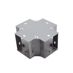 Derivación "X" 100 X 100 mm, fabricado en lámina de acero al carbón 