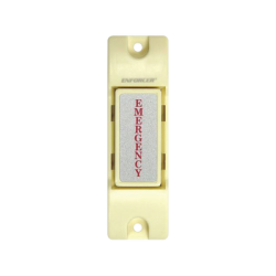 Botón de Emergencia / Botón de Pánico /  Ideal como botón de pánico / Montaje de Superficie / Relevador NC/NO Momentáneo /  Uso con Sirenas y Estrobos / Ideal para Control de Acceso