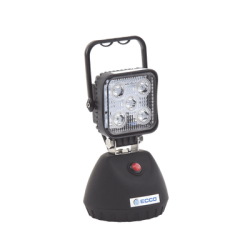 Lámpara de trabajo de mano, con batería recargable y montaje magnético, IP67