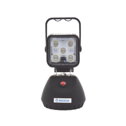 Lámpara de trabajo de mano, con batería recargable y montaje magnético, IP67