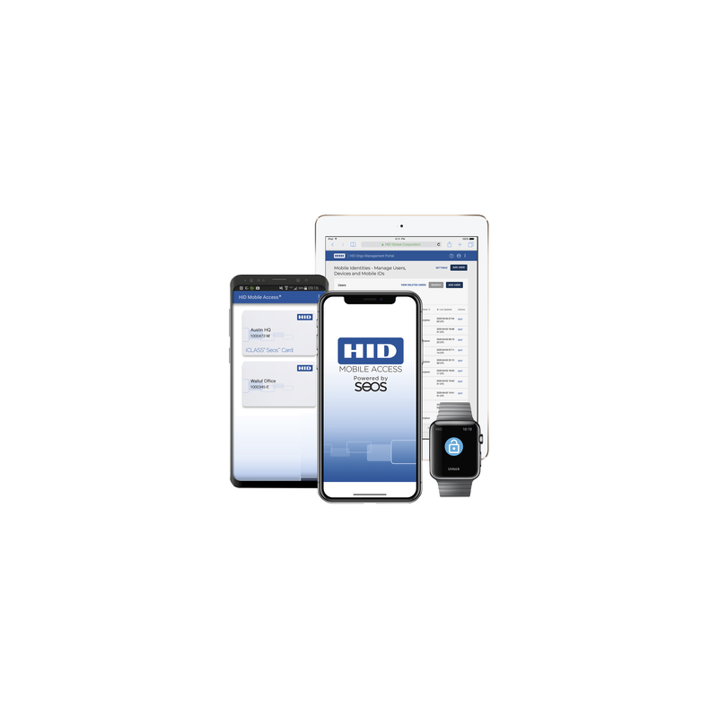 Tarjeta iClass SEOS Virtual /100% Segura /  La Tarjeta está en el SMARTPHONE / Subscripción Anual/ Protección contra Clonación