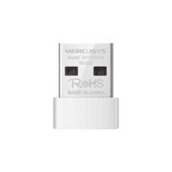 Adaptador Inalámbrico N / 150 Mbps 2.4 GHz / 1 antenas Internas / Diseño Portátil / Más Pequeño y Comodo
