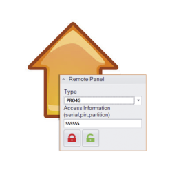 Licencia, para armar, desarmar comunicadores, paneles M2M  y paneles de alarmar AXPRO desde Securithor versión superior  a 2.1.9 +