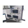 Monitor IP Touch Screen 7'' para Videoportero IP / Soporta P2P / WiFi / Vídeo en Vivo / Audio de Dos Vías / Apertura Remota / Llamadas entre Monitores