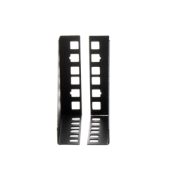 Par de Sujetadores para Instalación de Equipo Rackeable en Placa o Pared (hasta 2U), Puede soportar 10 Kg