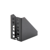 Par de Sujetadores para Instalación de Equipo Rackeable en Placa o Pared (hasta 2U), Puede soportar 10 Kg