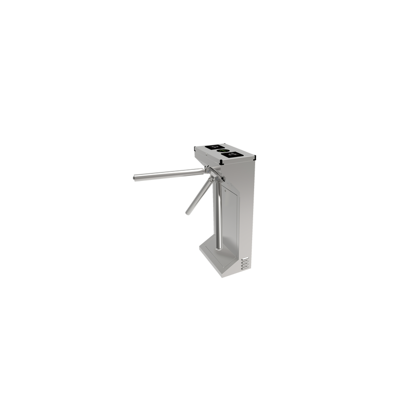 Torniquete Industrial en Acero Inoxidable, Bidireccional, USO RUDO, Espacio para Lectora de Proximidad