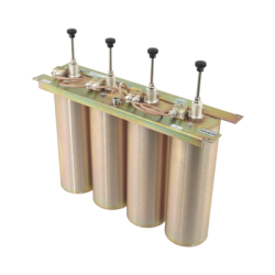 Duplexer Pasa Banda-Rechazo de Banda, 380-420 MHz, 4Cav.(4"Dia.) 3 MHz, 250 Watt, BNC Hembras.