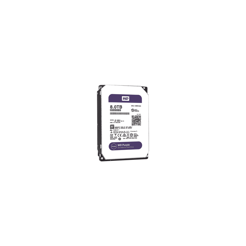 Disco duro WD de 8TB / 7200RPM / Optimizado para Videovigilancia