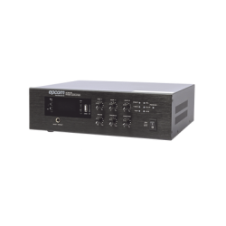 Mini Amplificador de Audio Mezclador | 240W RMS | Sistema 70/100V | MP3 | Tuner | Bluetooth | Musica ambiental y Voceo