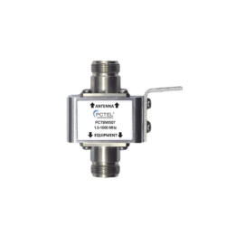Protector Coaxial con ceja frontal, conectores N hembra