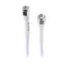 Antena Omnidireccional en 2.4 GHz, Rango de Frecuencias (2.3 - 2.5 GHz), Ganancia de 10 dBi, Doble Polaridad MIMO 2x2, Incluye Jumpers